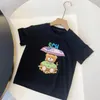Дизайнерские детские детские малышки роскошные топы классическая детская рубашка детская детская одежда мультфильм печать футболка для детской одежды