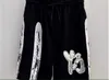 Men's Shorts 2023 Y-3 Graffiti Printing Casual Sports Loose Loop Straight Y3 DK941