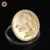 Искусство и ремесла туризм памятная монета Creative Souvenirs Gold Coin Souvenir Dired Collection