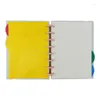 Mushroom Hole Notebook Diary Drawing Painting Graffiti Exquisite Cover Dot Grid Paper Notepad Inside Page Binding Discs