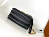 Sac à bandoulière en cuir Epi TWIST MM de luxe de styliste noir crée un sac à main en chaîne de taille de charme 7A qualité supérieure