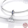 925 Серебро для Pandora Charms Jewelry Beads Bracelet Bracelet Witch Skeleton Paepot Jack Pendant Charm Set