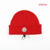유럽과 미국 새로운 모자 남성과 여성을위한 두꺼운 니트 모자 울타리 모자 조수 브랜드 따뜻한 콜드 모자 전자 상거래 도매.