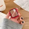 Glas + Abdeckung für Apple Watch Case 44 mm 40 mm 42 mm 38 mm Zubehör Stoßstange Displayschutzfolie für iWatch Serie 7 6 5 4 3 se 41/45 mm