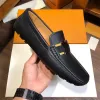 Designer uomo in vera pelle scarpe casual marchio di lusso italiano uomo mocassini mocassini slip traspirante su scarpe da guida nere taglie forti 38-46