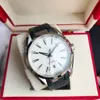 Moda z najwyższej półki automatyczny mechaniczny zegarek z naciągiem męskim srebrna tarcza 41mm zegarek na rękę klasyczny Design Casual gumowy pasek zegar 9421