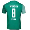 23 24 Werder Bremen Ev Futbol Forması 125. Maç Öncesi Marvin Ducksch Leonardo Bittencourt Siyah Yeşil 2023 2024 Friedl Pieper Futbol Gömlekleri