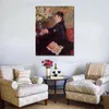 Impressionist Canvas Art The Cup of Chocolate Pierre Auguste Renoir Painting Handcrafted Modern Landscapes Hotels Room Decor