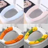 Toilet Seat Covers Bathroom Pad Stick-type Electrostatic Cushion Thickened Thermal Insulation Reusable Supplies Universal