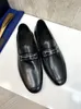 5A オリジナルボックス高級ブランドデザイナー男性革靴黒ブルゴーニュワニプリントポインテッドトゥカジュアルメンズドレスシューズスリップオンローファー靴男性