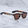 Gafas de sol ZEPHIRIN 47 Marca clásica Jacques JMM Hombres Diseñador Acetato Anteojos originales Prescripción Uv400 Gafas de tortuga