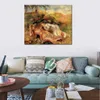 Modern landskap Canvas väggkonst Liggande kvinnor Pierre Auguste Renoir målningar Handgjorda hög kvalitet