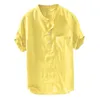 メンズ ポロシャツ 半袖 カジュアル ベーシック 夏 ソリッド トップ ボタン トップ Tシャツ ポケット付き Tシャツ