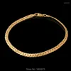 Link Bracelets . Gold Filled Plated Bracelet Fashion Jewelry Gift Wholesale Chain & Men