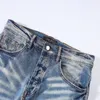 2023 Jeans da uomo firmati # 1 Pantaloni strappati Jeans firmati alti Jeans da uomo Pantaloni ricamati Pantaloni con foro alla moda Pantaloni con cerniera più venduti am ~ # 54w