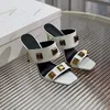 Designer Studded Sandals Women's Fine Heel Shoes Designer Shoes Summer High Heel Sandaler Classic Family Party Resort Fashion Shoes