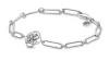 925 Sterling Silver per pandora charms autentico perline Mother's Day Cuore Bracciale Ciondola Charm 122