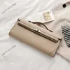 7a Luxury Clutch Wallet Bag designer handväska rektangel plånböcker väska modehandväskor kvinnor läder khaki väska lyxtote klassiska kvinnliga vilda plånböcker