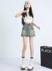 Skirts Women Denim Package Hip Skirt 2023 Summer Autumn Slim-type Anti Glare Casual Retro