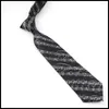 Bow bağları klasik moda erkekler sıska kravat renkli müzikal notalar baskılı piyano gitar polyester 8cm genişlikli kravat parti hediye aksesuarı