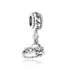 For pandora charms authentic 925 silver beads Dangle Enamel Princess Balloon Charm Castle Bead