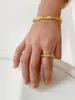 Серьги ожерелья устанавливают Peri'sbox Водонепроницаемый золото.