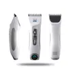 Dog Grooming Professional CP9600 Pet Electric Shaver LCD Display Cat Dog Trimmer Grooming Haircut Machine Silver Rechargeable Dog Clipper 230707