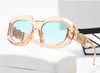 Lunettes de soleil de mode Mu Lunettes de soleil Personnalité Miroir Jambe Métal Grande Lettre Design Multicolore Marque Lunettes Factory Outlet Promotionnel Spécial AAA3261