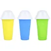 Eiscreme-Werkzeuge Schnellgefrorene Slushy Tasse Silikonformen Eiswürfel Hersteller hausgemachter Milchshake Flasche Slushy Maker Höhle Shake Picaice Becher 230707