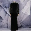 Ethnic Clothing Africa For Women Dubai Turkey Luxury Diamond Velvet Dresses Plus Size Maxi Robe Party Long Sleeve Gown Muslim Abayas
