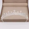 Pinces à cheveux mariage diadèmes de mariée cristal couronne bandeau Performance bandeau en Europe et en amérique vente en gros bijoux élégants