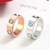 Designer Fashion Light luxury and high-end feeling titanium steel non fading ring for men women. Small niche design couples. Instagram trendy cool style