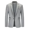 Garnitury męskie Garnitur męski Slim Fit One Button Solid Tuxedo Acket Business Wedding Party Homecoming dla mężczyzn