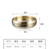 Dinnerware Sets Noodle Bowl Double Stainless Steel Instant Commercial Large Spiral Powder Korea Mixed Soup