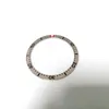 Watch Repair Kits Mod Silver Red SKX007 Parts 38mm Polished Aluminum Bezel Insert Fit For SKX SKX009 NH35 NH36 Movement