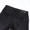 2023 Designer Mens Jeans #1 Calça Ripped High Designer jeans jeans masculino calças bordadas calças de buraco da moda calças com zíper mais vendidas am ~ 7 # w1