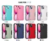 Shockproof Hybrid Dual Layer Matte Cases Voor iPhone 13 14 Pro Max 12 11 XR XS X 8 7 PLUS 6S Hard Armor Telefoon covers