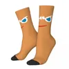 Erkek Çorap Hip Hop Vintage Gingerbrave Lanet Yüz Çılgın Unisex Cookie Run Oyunu Harajuku Desen Basılı Mürettebat Çorap Erkek Hediye