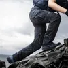 メンズパンツ戦術迷彩軍事貨物男性リップストップジョガーアーミーマルチポケット屋外ハイキングキャンプ防水ズボン
