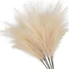 Vasi Big Tall Fluffy Faux Giunco Reed Erba Simulato Per Riempire Vasi Casa Soggiorno Cucina Matrimonio