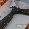 Business 7cm Polyester Cotton Interwoven Men's Hand Ties Jacquard Necktie Accessories Daily Wear Wedding Party Gift Wholesale