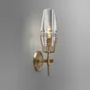 Wandlamp Vintage Driepoot Staande Lampen Zwarte Veer Glazen Bol Smeedijzer