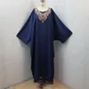 Roupas étnicas Eid Kaftan Abaya Ramadan Turquia Jilbab Muslim Hijab Dress Women Bat Sleeve Caftan Marocain Robe Femme Musulmane Islam