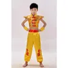 무대웨어 어린이 드래곤 양코 민속 댄스 의상 현대 한피 걸 소년 사자 전국 wushu 중국 전통 의상