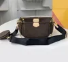 Luxurys Designer-Umhängetasche mit mehreren Pochetten, Damenhandtaschen, Louisity-Handtasche, Vuttonity-Geldbörse, Seriennummer, hochwertige Damen-Umhängetasche, Geldbörsen aus weichem Leder