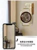 Orologi da parete Grande orologio in metallo Design moderno Lusso Cinese Semplice Soggiorno Personalità Reloj De Pared Home Decor 60wcs