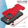 Odporne na wstrząsy hybrydowe dwuwarstwowe matowe etui na iPhone 13 14 Pro Max 12 11 XR XS X 8 7 PLUS 6S twarde etui na telefon