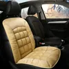 Nowe uniwersalne pluszowe pokrycie siedzenia samochodu ciepłe Auto przednie oparcie poduszki na siedzenie samochodu zimowy ochraniacz wnętrza samochodu