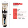Dog Grooming Dicway Dog Clippers Electric Pet Cats Hair Clipper Animals Grooming Haircut Cutter Shaver Trimmer Set Professional Rechargeable 230707