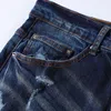 2023 Jeans da uomo firmati # 1 Pantaloni strappati Jeans firmati alti Jeans da uomo Pantaloni ricamati Pantaloni con foro alla moda Pantaloni con cerniera più venduti am ~ sh